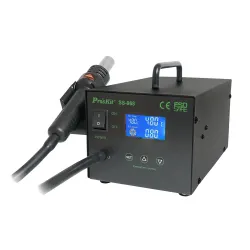 LCD viedā karstā gaisa pārstrādes stacija