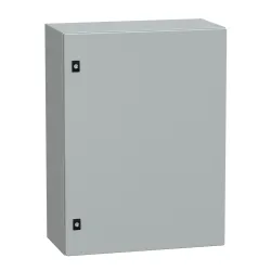 Schneider Electric NSYCRN86300 — Door Spacial CRN H800xW600xD300, IP66, IK10, Spacial CRN Plain without Mount.plate. H800xW600xD300 RAL7035..
