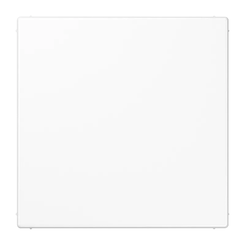 Jung Blank Centre Plate LS, White, 70 mm x 70 mm, Thermoplastic LS994BWW
