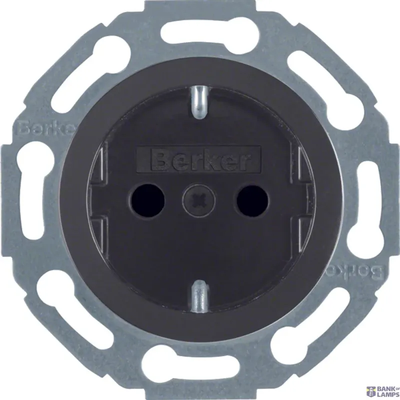 Berker SCHUKO Socket outlet enhanced contact protection 475501