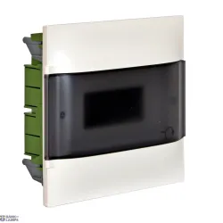 Legrand 134158 — Flush-Mounted Distribution Board Practibox S Masonry-Wall, IP40, Plastic, White, 225 mm