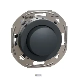Schneider Electric WDE011629 — Dimmer Renova, 370W, Black, LED Rotary Dimm RC 1