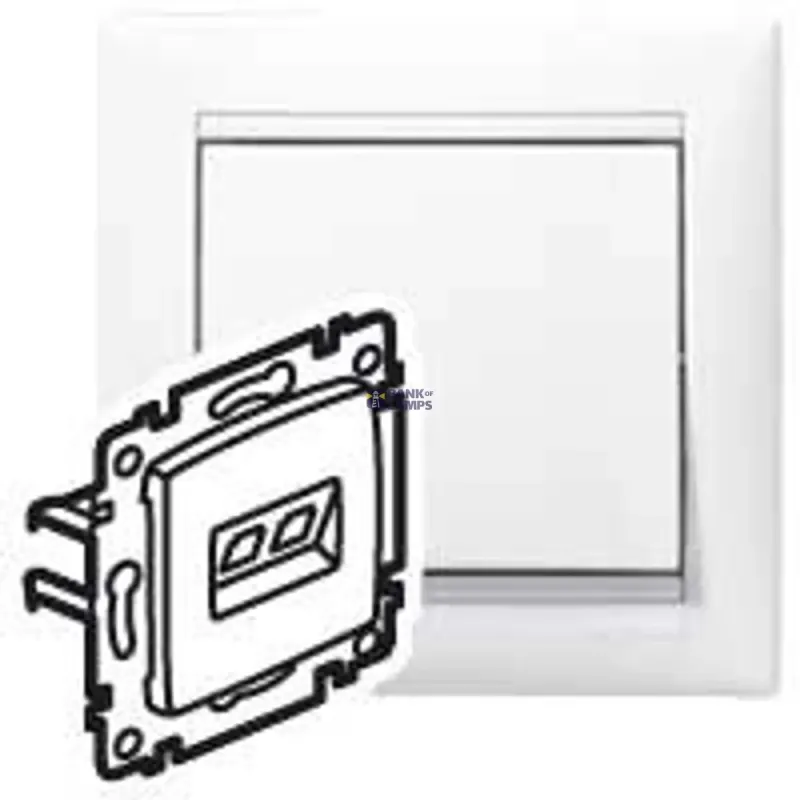 Legrand RJ45 Socket Cat 5E, UTP, White, 71 mm, 36 mm 774238