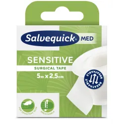 Adhesive plaster for sensitive skin, 5m x 2.5cm, Cederroth Adhesive plaster for sensitive skin, 5m x 2.5cm, Cederroth