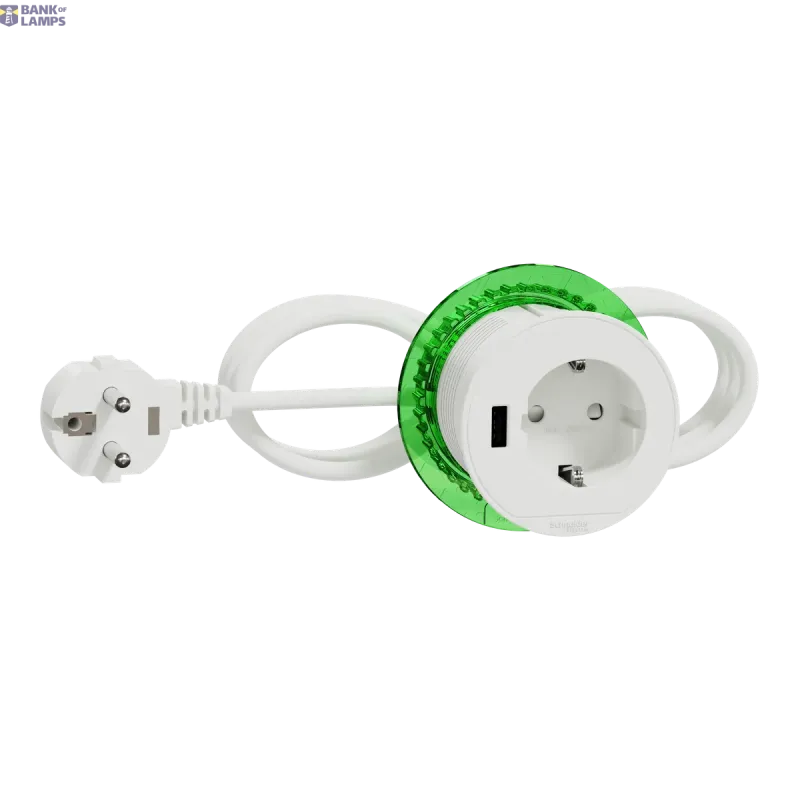 Schneider Electric Socket Outlet Unica System+, White INS44004