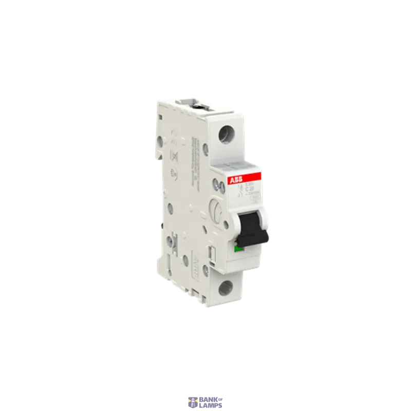 ABB S201-C20 Miniature Circuit Breaker - 1P - C - 20 A 2CDS251001R0204