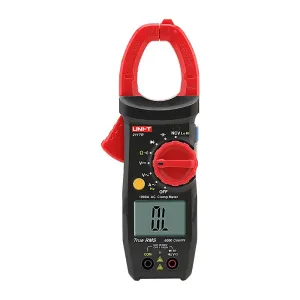 Digitālais klempju mērītājs DC/AC 1000V; AC 1000A; 60MΩ; 6mF; spailes atvērums: 33mm;
