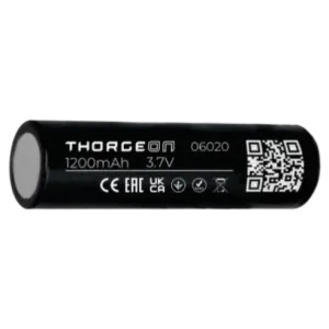 THORGEON 06020 — Rechargeable Li-ion Batterie 18650 3.7V 1200Mah