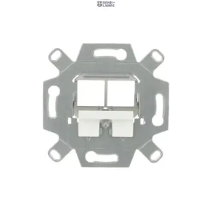 Busch-Jaeger 2CKA000230A0488 — Flush Mounted Inserts Keystone 2gang silver 0219/14-500