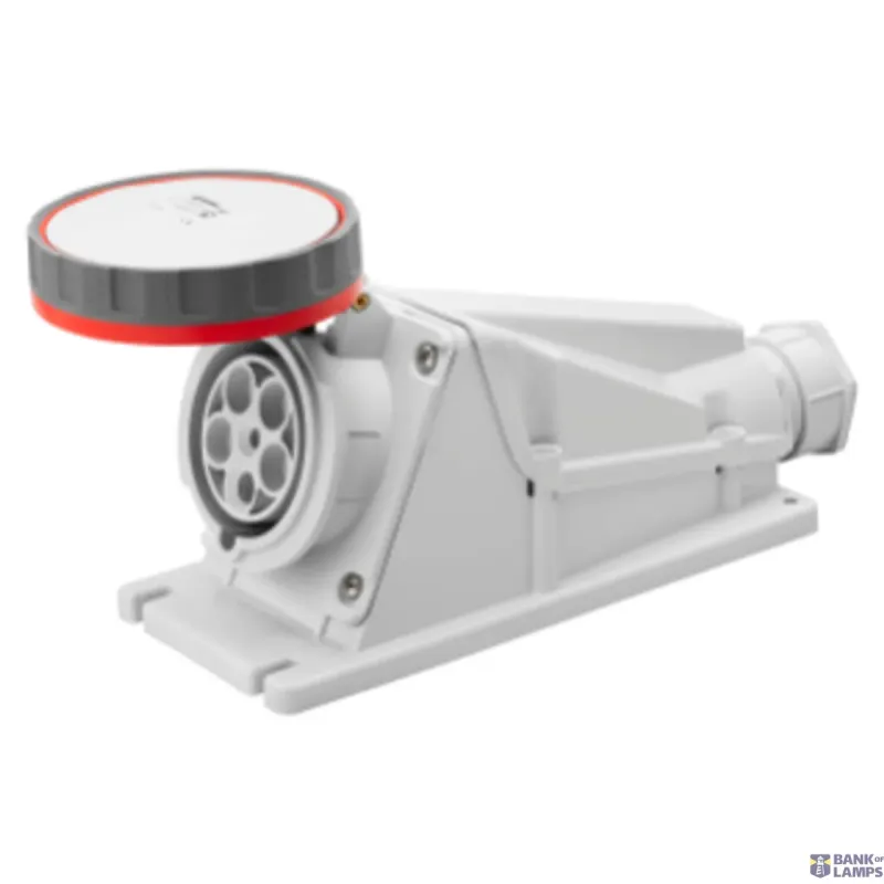 GEWISS 90° Angled Surface-mounting Socket-outlet IP67, 3P+E 63A GW63526