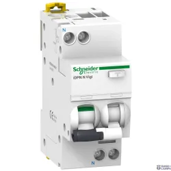 Schneider Electric A9D31616 — Residual Current automātslēdzis with Overcurrent Protection Acti9 iDPN Vigi, 1P+N, 16A, 6kA, C Curve, 30mA