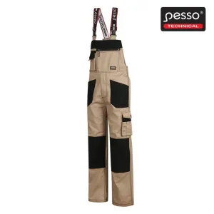 Darba puskombinezons Pesso Twill, smilšu 50/200 Darba puskombinezons Pesso Twill, smilšu 50/200