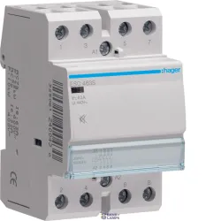 Hager ESC463S — Contactor Humfree, 63 A 4NO, 230 V Hager ESC463S — Contactor Humfree, 63 A 4NO, 230 V
