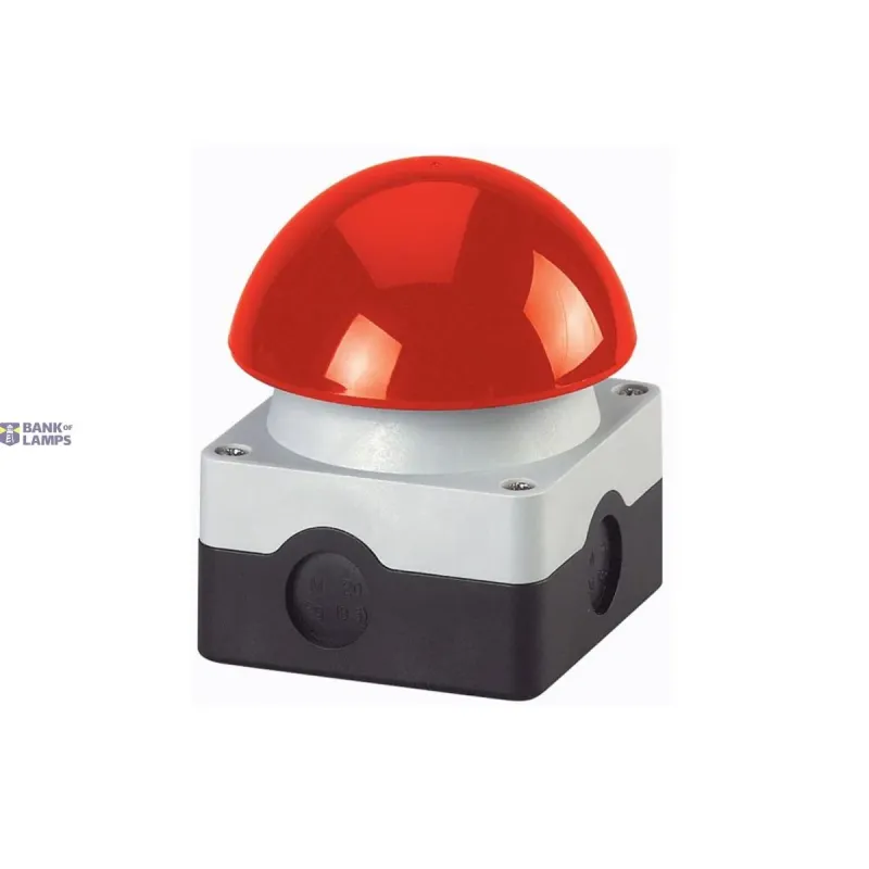EATON FAK-R/KC11/I Palm switch, 1N/O+1N/C, mushroom red, surface 229746