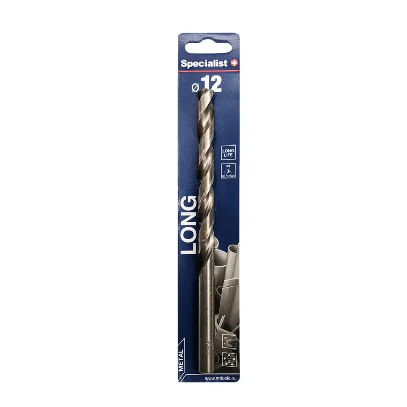 Specialist+ SPECIALIST+ metāla urbis LONG DIN340, 12 x 115 mm 64-3-0120