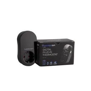 THORGEON 18008 — Digital Wi-Fi Plug-In термостат Black