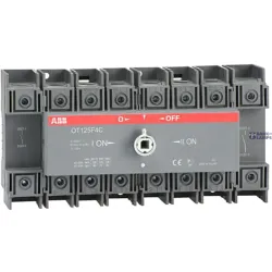 ABB 1SCA105054R1001 — OT125F4C CHANGE-OVER SWITCH ABB 1SCA105054R1001 — OT125F4C CHANGE-OVER SWITCH