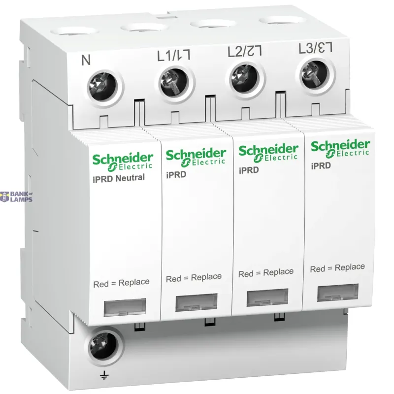 Schneider Electric Surge Arrester with Pluggable Cartridge Acti9 iPRD iPRD65r A9L65601