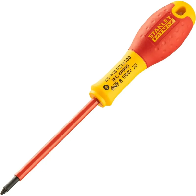 Stanley Stanley Fatmax izolēts skrūvgriezis VDE PZ1x100 mm, 1000V 62-165418