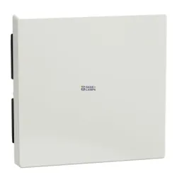 Schneider Electric MTN432119 — Control Device Cover Plate Merten System M, White, Rocker, Polar, Glossy, System M
