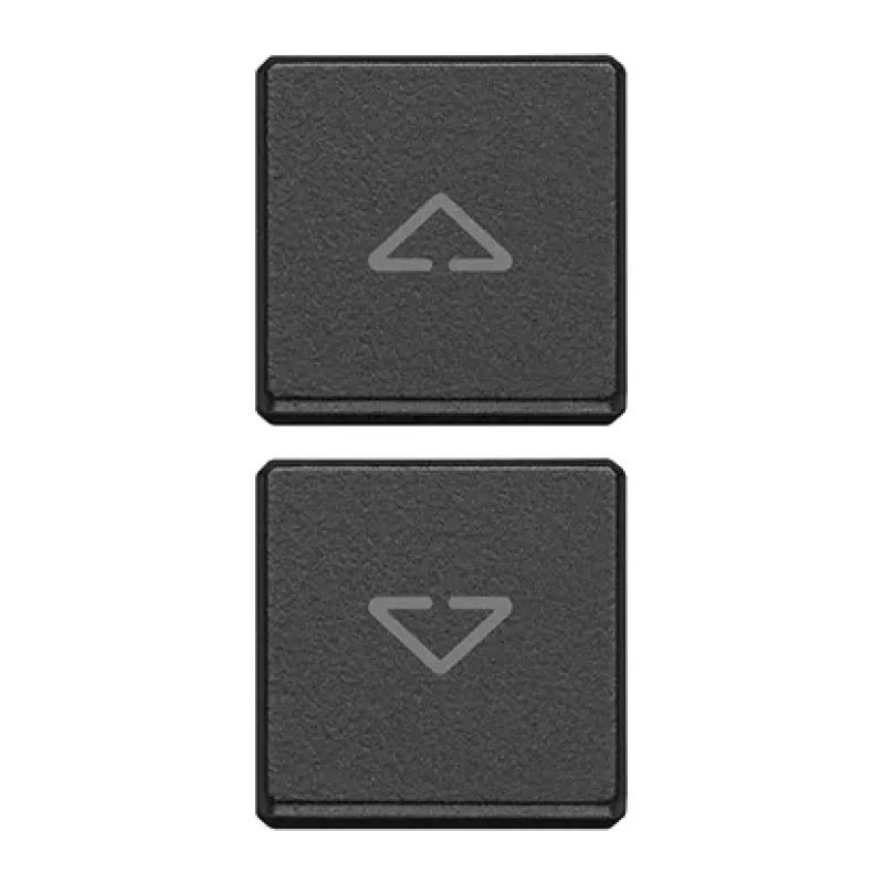 Vimar 2 buttons Flat arrows symbol grey 22751-2-03