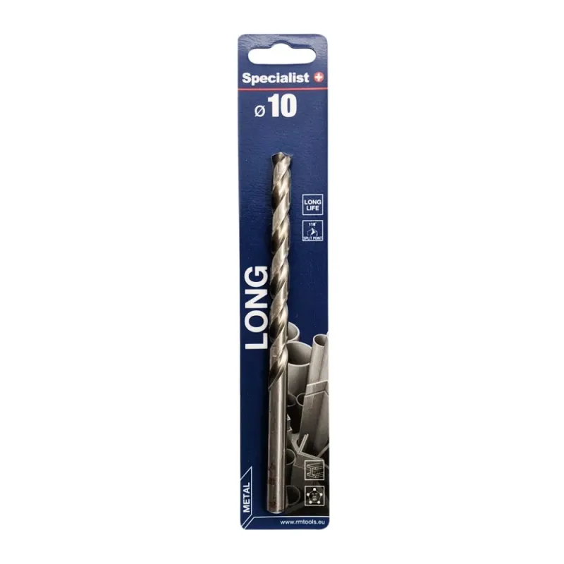 Specialist+ SPECIALIST+ metāla urbis LONG DIN340, 10 x 115 mm 64-3-0100