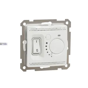 Schneider Electric SDD111507 — Room термостат Sedna Design & Elements, 16A, White, Floor термостат