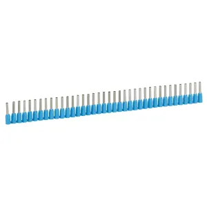 Legrand 037662 — Ferrules In Strips Starfix 0.75 mm², Blue, Polypropylene, Copper, Length 8 mm Legrand 037662 — Ferrules In Strips Starfix 0.75 mm², Blue, Polypropylene, Copper, Length 8 mm