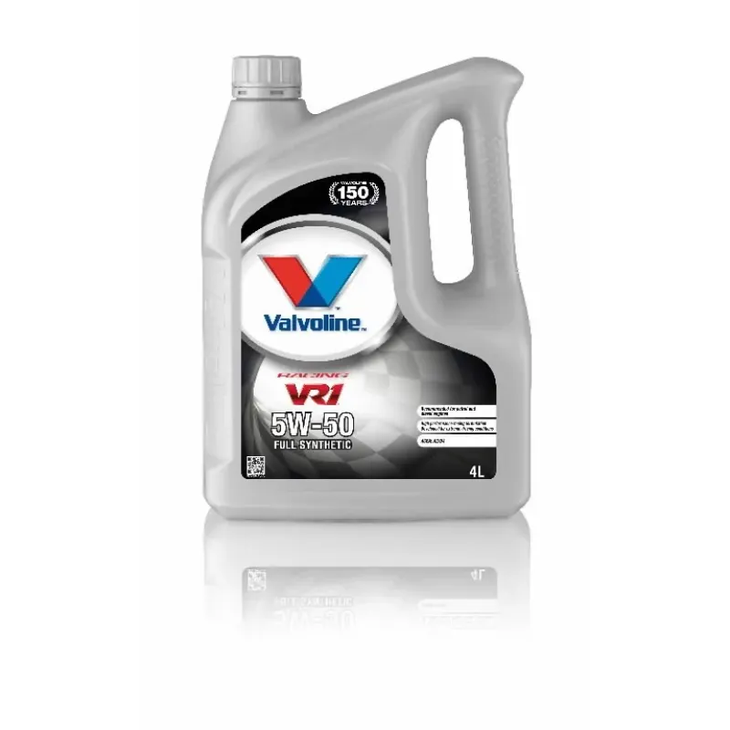 Valvoline Motoreļļa VR1 Racing 5W50 4L, Valvoline 873434