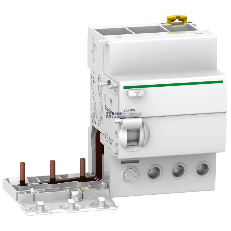 Schneider Electric Residual Current Circuit Breaker Module Acti9 iC60, 3P A9V44363