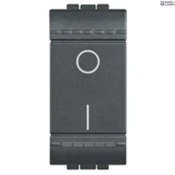 BTicino L4002N — One-Way Switch LivingLight 16A, 250V, 2P, 16 AX, 1 Module