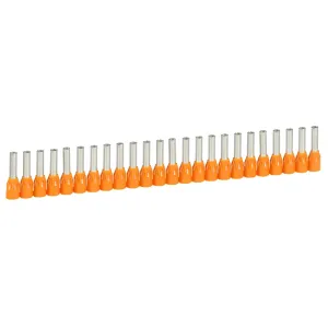 Legrand 037667 — Ferrules In Strips Starfix 4 mm², 4 mm, Orange, Polyamide, Copper Legrand 037667 — Ferrules In Strips Starfix 4 mm², 4 mm, Orange, Polyamide, Copper