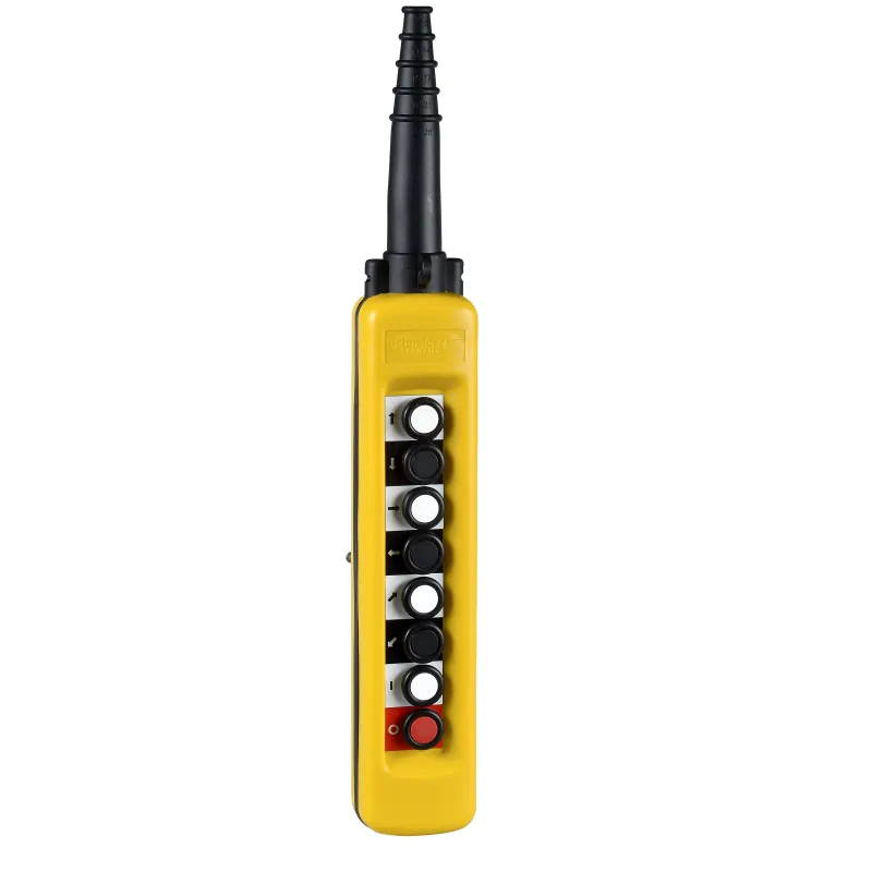 Schneider Electric Pendant Control Station Harmony XAC, 1NO, IP65, Yellow XACA871