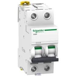 Schneider Electric A9F83232 — automātslēdzis Acti9 iC60, 2P, 32A, 10kA, B Curve