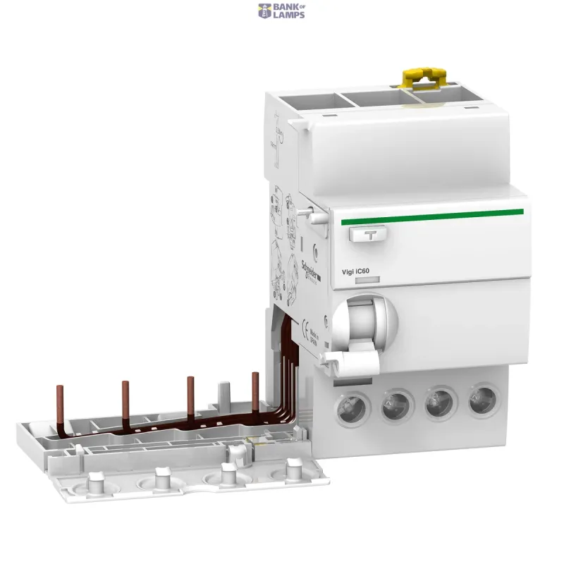 Schneider Electric Residual Current Circuit Breaker Module Acti9 iC60, 4P A9V44425
