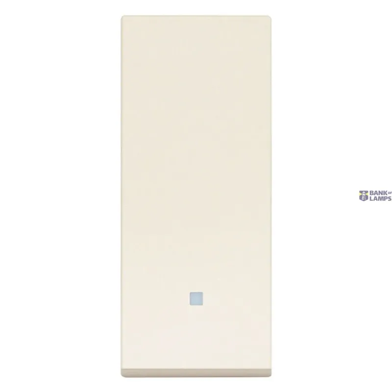 Vimar 1P 10AX rocker switch canvas 30020-C