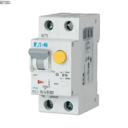 EATON 263538 — PFL7-16/1N/C/003-A RCD/MCB combination, 16 A, 30 mA, MCB trip characteristic: C, 1p+N, RCD trip characteristic: A