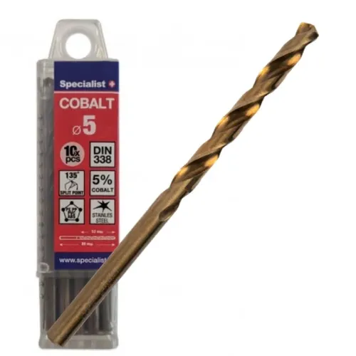 Specialist+ SPECIALIST+ metāla urbis COBALT, 5.0 mm, 10 gab. 64-2-0050Q