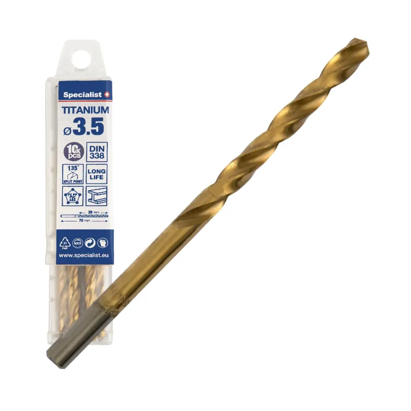 Specialist+ SPECIALIST+ metāla urbis TITAN, 3.5 mm, 10 gab. 64-1-0035Q