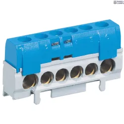 Legrand 004815 — Terminal Block DISTRIBUTION ACCESSORIES 62 mm, Blue, 1P, 30 mm, 16 mm