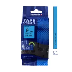 SPECIALIST+ lenta FLEXIBLE komp., 9 mm, чёрная / zila SPECIALIST+ lenta FLEXIBLE komp., 9 mm, чёрная / zila