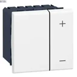 Legrand 078407 — Universal Dimmer Mosaic White, 2 Modules