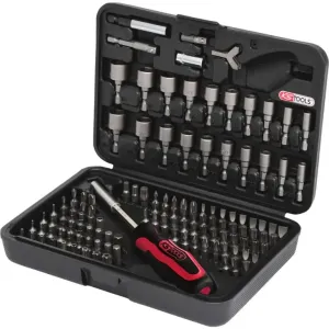 Uzgaļu komplekts CLASSIC 1/4´´ 122 gab. 122 osa, KS Tools