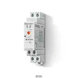 FINDER 140182300000 — Electronic Staircase Timer 8 fun., 17.5mm, 1NO, 16A, AC, 230VAC, 6 terminal