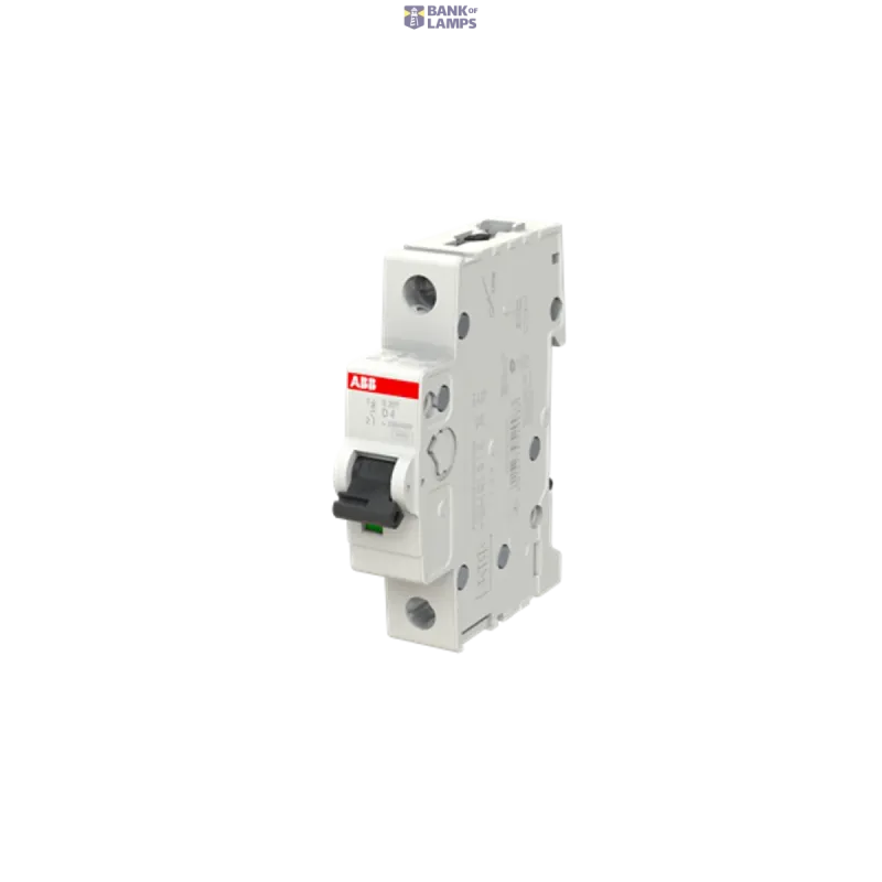 ABB S201-C4 Miniature Circuit Breaker - 1P - C - 4 A 2CDS251001R0044