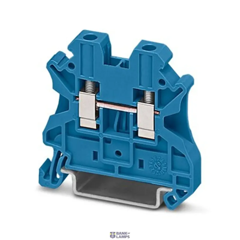 Phoenix Contact Feed-Through Terminal Block UT 4 BU, 32A, Screw Connection 3044115