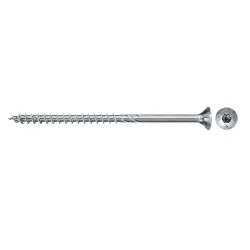 Kaste Kokskrūves TORX 6,0x160 baltas 100