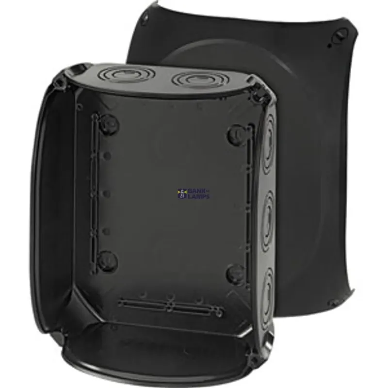 HENSEL Junction Box KF 2500 B IP66/IP67, 255x205x112mm, Black 62000070