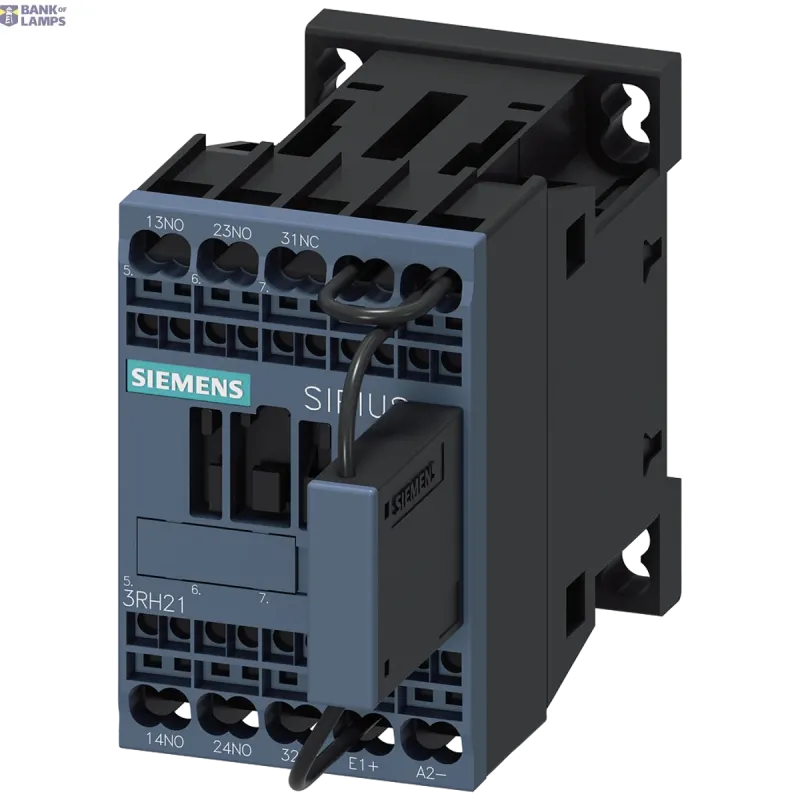 Siemens contactor relay railway, 2 NO + 1 NC, 24 V DC, 0.7-1.25* 3RH2122-2KB40-0LA0