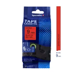 SPECIALIST+ lenta FLEXIBLE komp., 9 mm, чёрная / красная SPECIALIST+ lenta FLEXIBLE komp., 9 mm, чёрная / красная